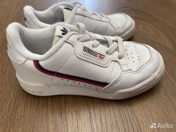 Кроссовки Adidas continental 80 кожаные 25-26