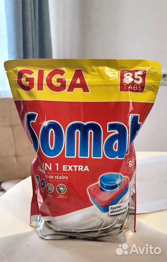 Таблетки Somat extra 85 шт