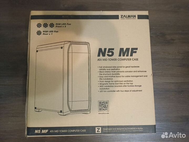 Корпус Zalman N5 MF