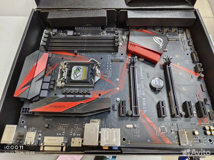 Материнская Плата Asus Strix B250H Gaming