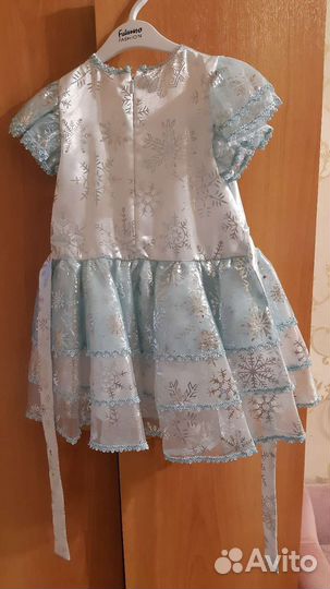 Карнавальный костюм для девочки Снежинка