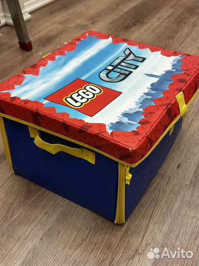 Lego city, коробка-ковер