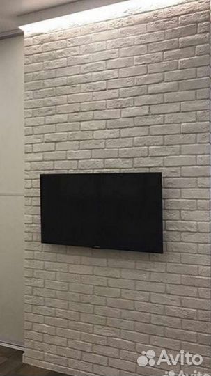 Декоративный гипсовый камень, кирпич