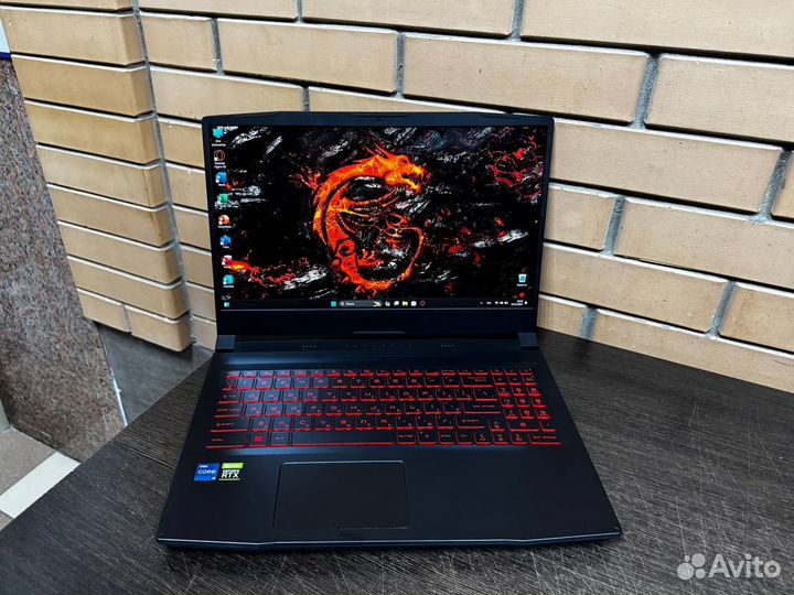 Игровой ноутбук MSI/i5-11/RTX3050-4Гб/16Гб