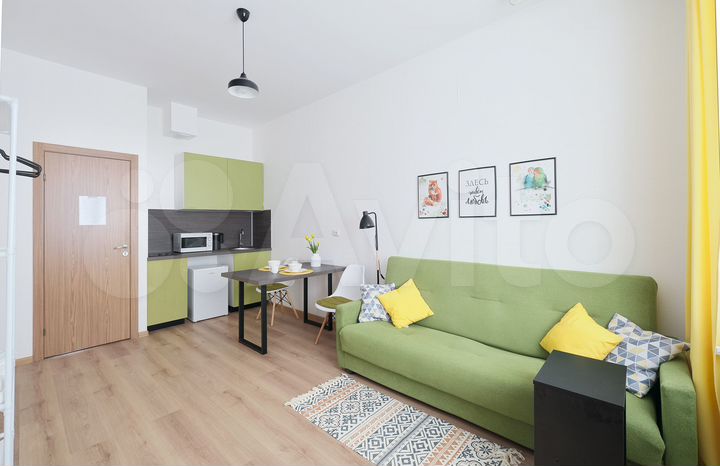 Комната 18 м² в 2-к., 1/9 эт.