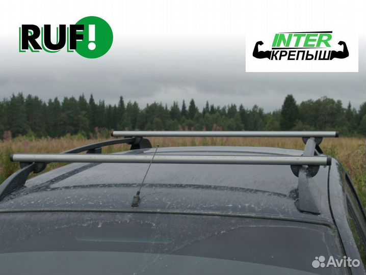 Багажник на рейлинги Honda inter Крепыш Аэро