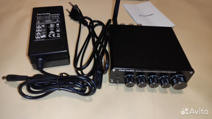 Усилитель с выходом на пассивный сабвуфер Fosi Aud