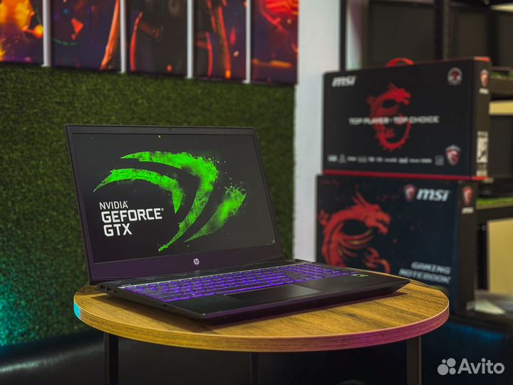 Ноутбук HP Pavillion Gaming: i7 + GeForce GTX 1050