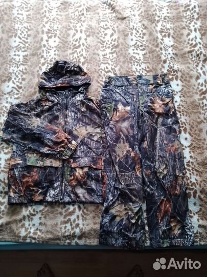 Камуфляжный костюм на мальчика 7-9л