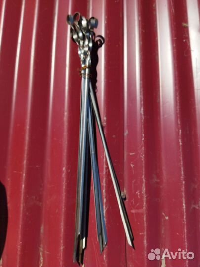 Шампура из нержавейки бу