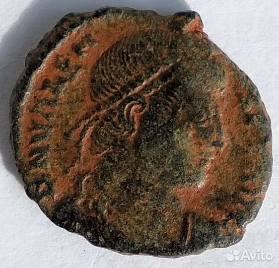 Монеты древнего Рима. Оригинал. бронза