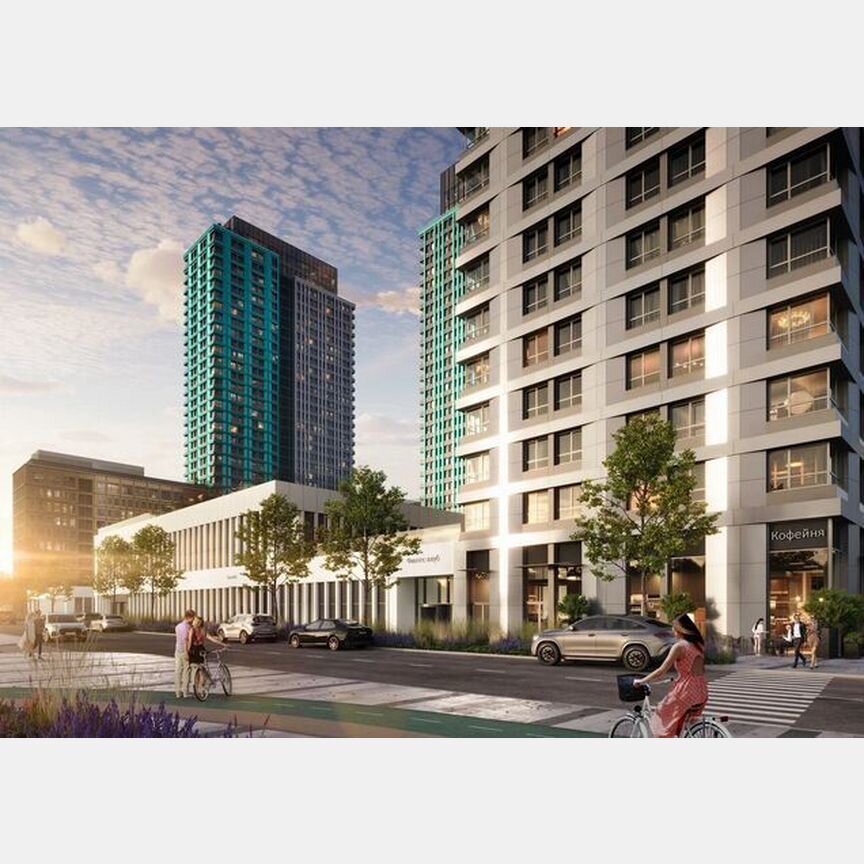 2-к. квартира, 62,9 м², 22/35 эт.