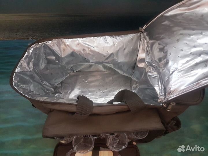 Сумка термос с походным набором