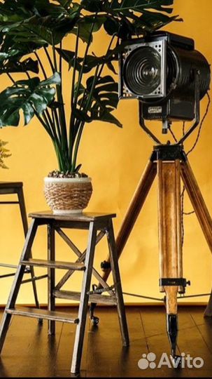 Лофт прожектор на штативе СССР