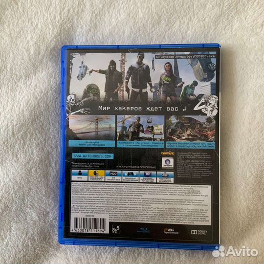 Watch dogs 2 на ps4