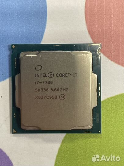 Процессор 1151 v1 Intel Core i7-7700
