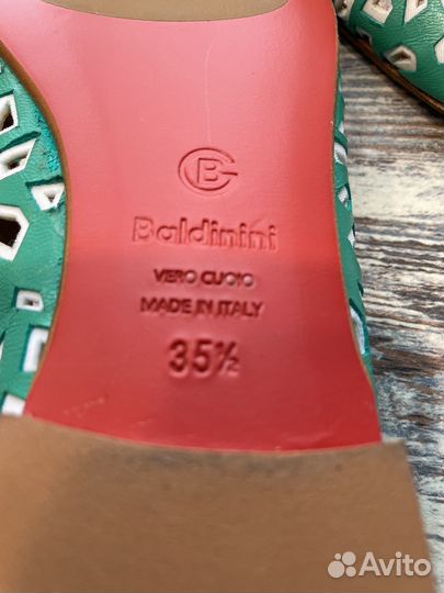 Балетки натуральная кожа