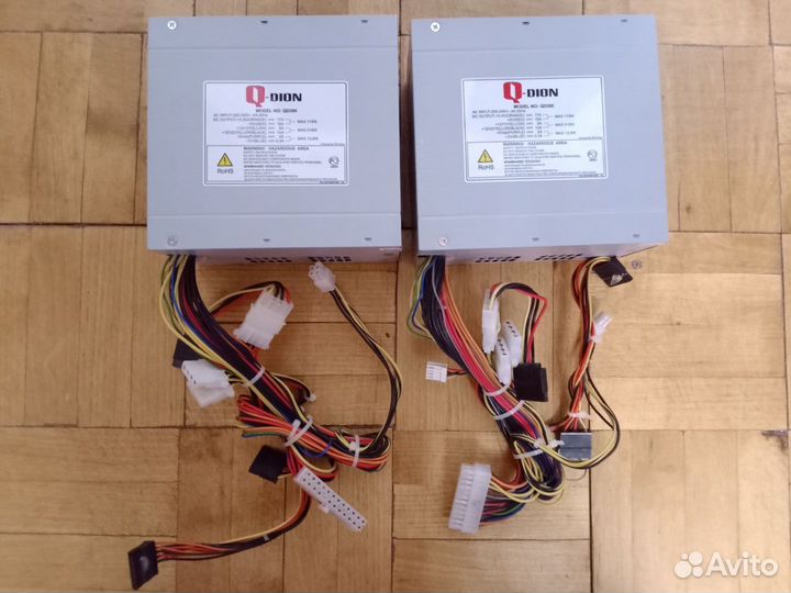 Блоки питания: FSP ATX-300PA и Q-dion QD300