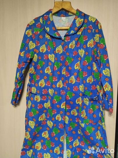 Халат фланелевый