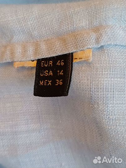 Massimo Dutti рубашка (лен)женская 46 (48-50)