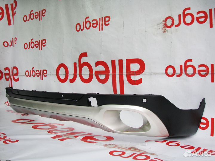 BMW X6 F16 Бампер задний нижняя часть