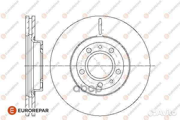 Диск торм. перед. min 2 PSA 1667857280 eurorepar