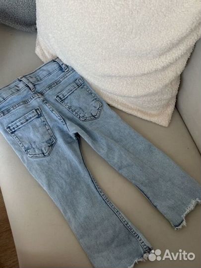 Джинсы для девочки zara size 18-24 см 92