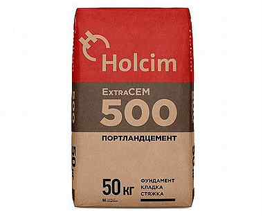 Цемент Холцим М500 Д20 цем II/A-И 42,5 50 кг