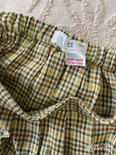 Юбка zara плиссе новая