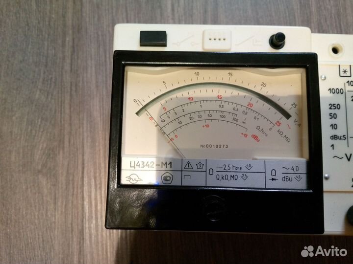 Электроизмерительный прибор СССР ц4342м1