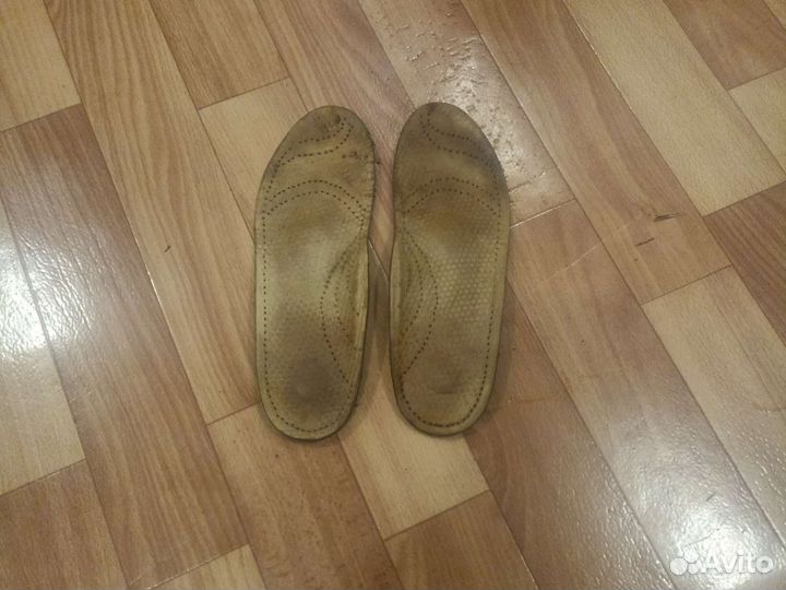 Стельки кожаные ортопедические 36-37