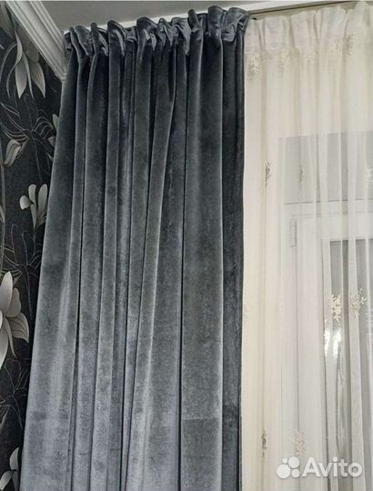 Комплект штор новый 3м