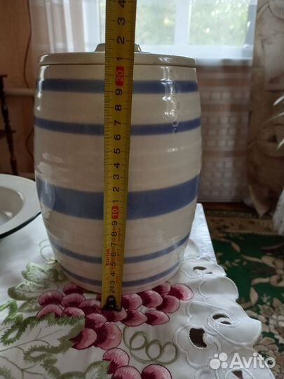 Бочонок керамический