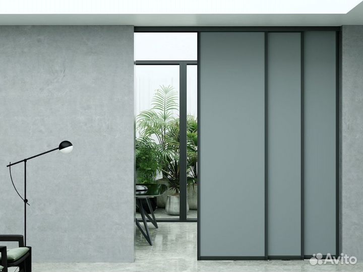 Раздвижные перегородки для зонирования на заказ