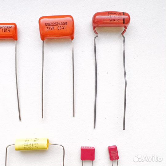 Конденсаторы для тембр-блока гитары