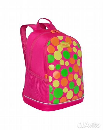 Рюкзак школьный для девочки grizzly новый