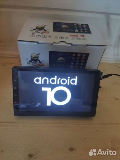 Магнитола Android 2din+рамка универсальная в подар