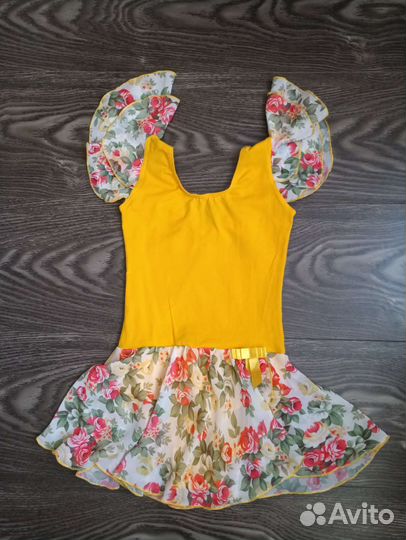 Купальник для гимнастики, юбка