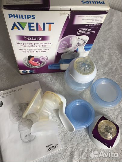 Молокоотсос avent ручной