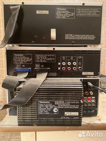 Усилитель technics SH DV-250