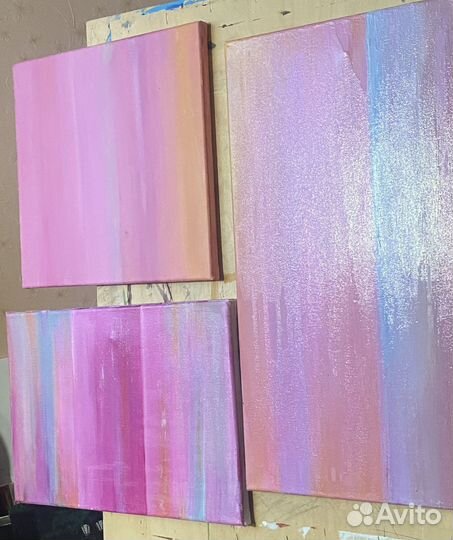 Коллекция картин (комлект) из 3 работ