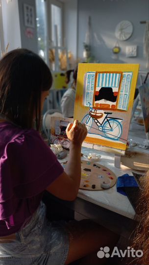 Проведение мастер классов по живописи