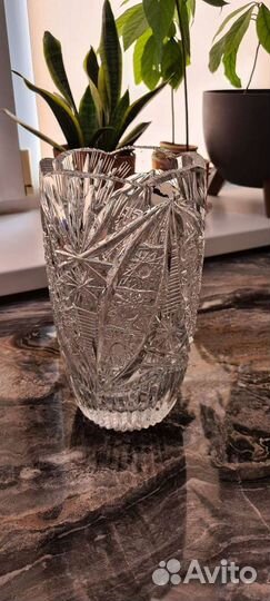 Ваза хрустальная СССР