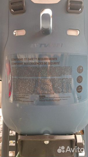 Детское кресло на багажник 100 btwin Х decathlon