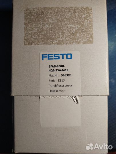 Датчик расхода Festo sfab-10U-HQ6-2SA-M12