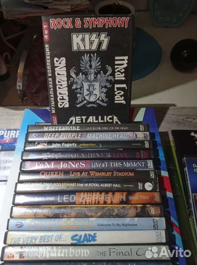 Двд диски с фильмами, музыка