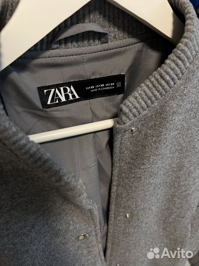 Бомбер zara xs