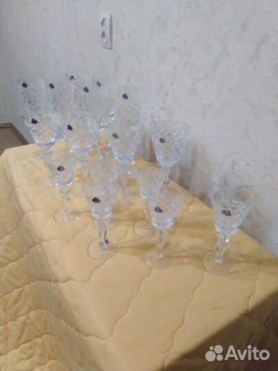 Фужеры из хрусталя