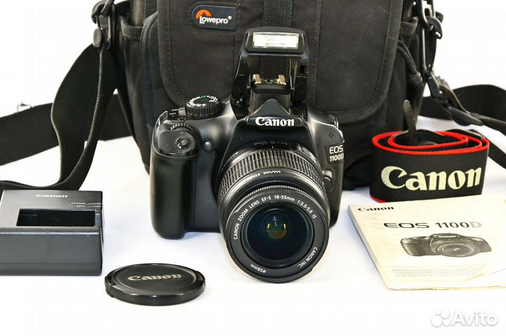 Canon EOS 1100D/T3 12.2MP цифрозеркалка Kit 18-55