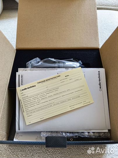 USB микрофон Audio Technica AT2020 USB+
